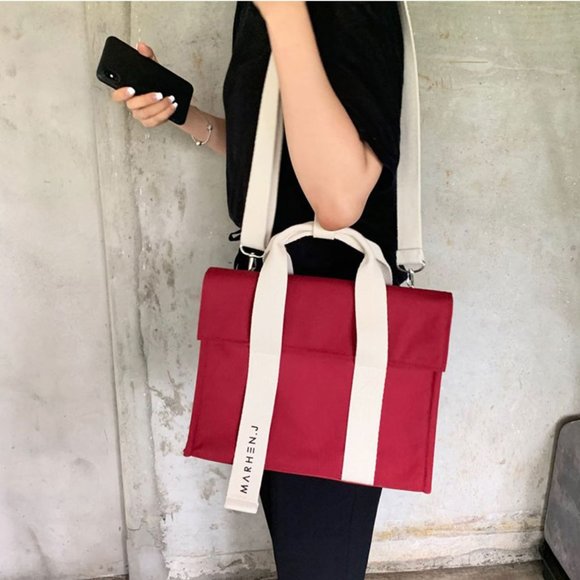 NWT Marhen J Roy Mini Canvas Tote Bag - Picture 6 of 9